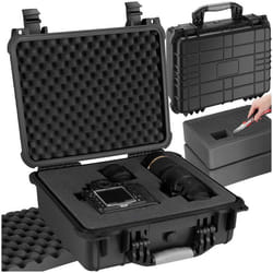 Valise étanche pour appareil photo  L noir