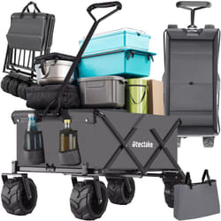Chariot de jardin et de transport pliable