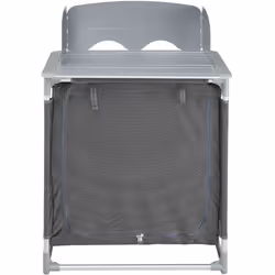 TecTake 402921 cuisine de camping Gris