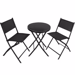 TecTake 402936, Noir, 2 siège(s), Adultes et enfants, Garçon/Fille