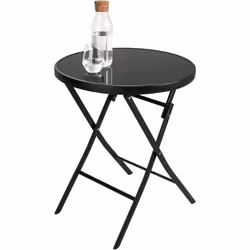 TecTake 402936 ensemble de meubles de jardin Noir