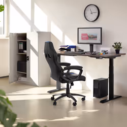 TecTake 402937 meuble de classement et accessoire Acier Noir