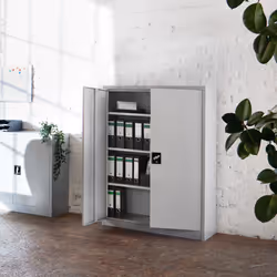 TecTake 402937 meuble de classement et accessoire Acier Noir - Vue supplémentaire 4