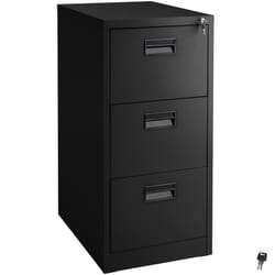 TecTake 402942 meuble de classement et accessoire Acier Noir