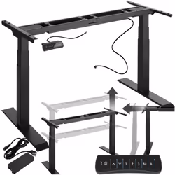 Description générale Découvrez le bureau assis debout DENIS, la solution ergonomique parfaite pour ceux qui passent de longue ...
