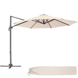 TecTake 403133 parasol de terrasse Beige