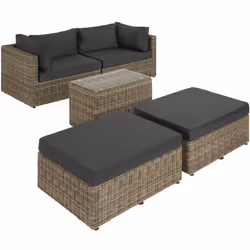 TecTake 403168 canapé Marron