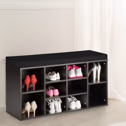 TecTake 403171 Organisateur pour chaussures Noir