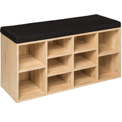 TecTake 403172 Organisateur pour chaussures Noir, Marron
