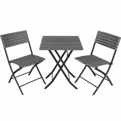 TecTake 403197, Gris, 2 siège(s), Adultes et enfants, Garçon/Fille