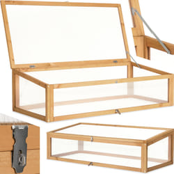 TecTake 403231 jardinière surélevée Marron