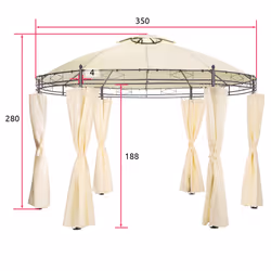 TecTake 403266 tonnelle - Vue supplémentaire 7