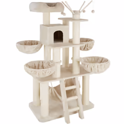 TecTake 403325, Beige, Blanc, 57,2 kg