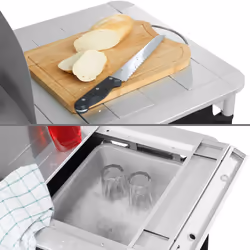 TecTake 403345 cuisine de camping Noir - Vue supplémentaire 5