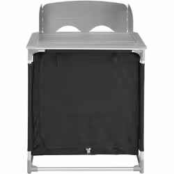 TecTake 403346 cuisine de camping Noir