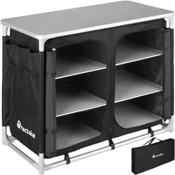 TecTake 403348 cuisine de camping Noir