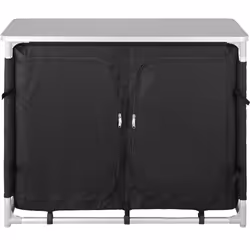 TecTake 403348 cuisine de camping Noir