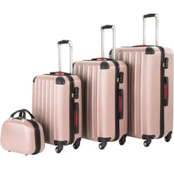 TecTake 403409 pièce de bagage individuel Or rose