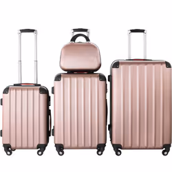 TecTake 403409 pièce de bagage individuel Or rose