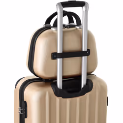 TecTake 403411 pièce de bagage individuel Champagne