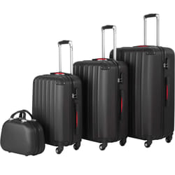 TecTake 403412 pièce de bagage individuel Noir