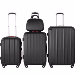 TecTake 403412 pièce de bagage individuel Noir