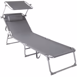 TecTake 403413, Gris, Polyester, Acier, 110 kg, 6,2 kg