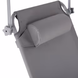 TecTake 403414 chaise de plage Gris Polyester, Acier - Vue supplémentaire 6