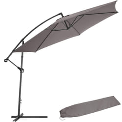 TecTake 403428 parasol de terrasse Gris