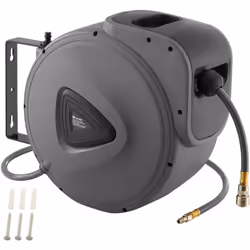 Description générale Cet enrouleur de tuyau à air comprimé portable est parfait pour votre atelier et votre garage. Avec un r ...