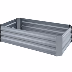 TecTake 403447 jardinière surélevée Gris