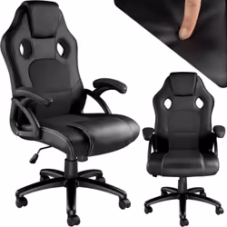 Description générale La chaise gamer TYSON de tectake est conçue pour offrir un confort optimal lors de longues sessions de t ...