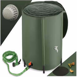 Description générale Ce récupérateur d'eau de pluie pliable et polyvalent est la solution parfaite pour arroser votre potager ...