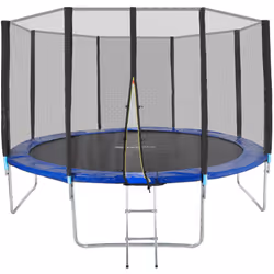 TecTake 403519, Noir, Bleu