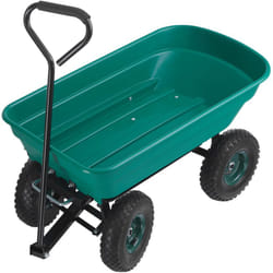 Tectake - Chariot de jardin et de transport avec fonction d'inclinaison