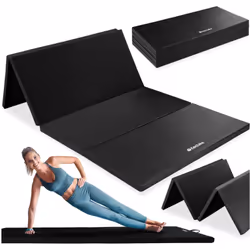 Grâce au tapis de gymnastique polyvalent tectake, vous pouvez transformer votre maison en une salle de sport en un rien de te ...