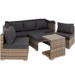 TecTake 403713 canapé Marron