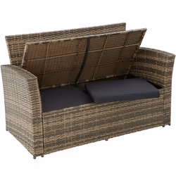 TecTake 403719 ensemble de meubles de jardin Marron
