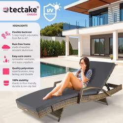 TecTake 403856 lit d’extérieur