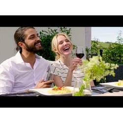 TecTake 403752 ensemble de meubles de jardin Gris