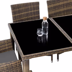TecTake 403753 ensemble de meubles de jardin Marron - Vue supplémentaire 5
