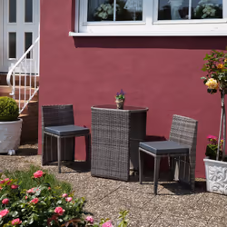 TecTake 403769 ensemble de meubles de jardin Marron