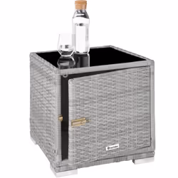 TecTake 403770 ensemble de meubles de jardin Gris