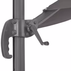 TecTake 403789 parasol de terrasse Gris - Vue supplémentaire 7