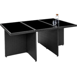 TecTake 403819 ensemble de meubles de jardin Noir