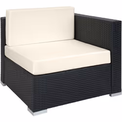 TecTake 403830 canapé 5 siège(s) Noir