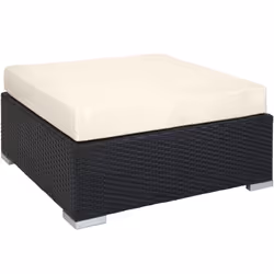TecTake 403830 canapé 5 siège(s) Noir