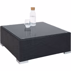 TecTake 403836 canapé 7 siège(s) Noir