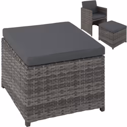 TecTake 403846 ensemble de meubles de jardin Gris - Vue supplémentaire 7