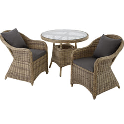 TecTake 403946 ensemble de meubles de jardin Marron